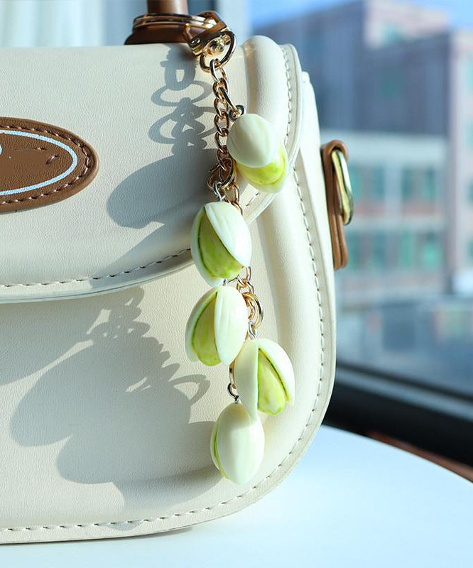 Cute Gold Alloy Five Pistachios Phone Chains