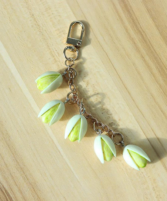 Cute Gold Alloy Five Pistachios Phone Chains