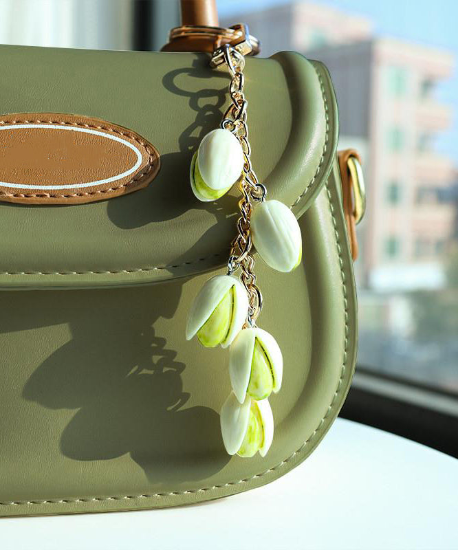 Cute Gold Alloy Five Pistachios Phone Chains