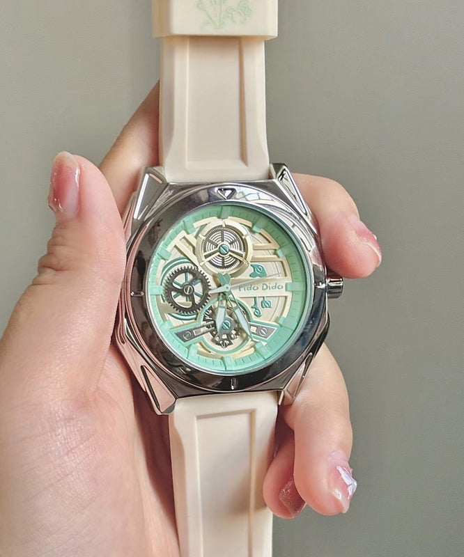 Cute Silicone Rubber Quartz Movement Waterproof Watches
