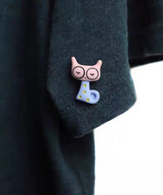 DIY Alloy Little Rabbit And Little Cats Brooches