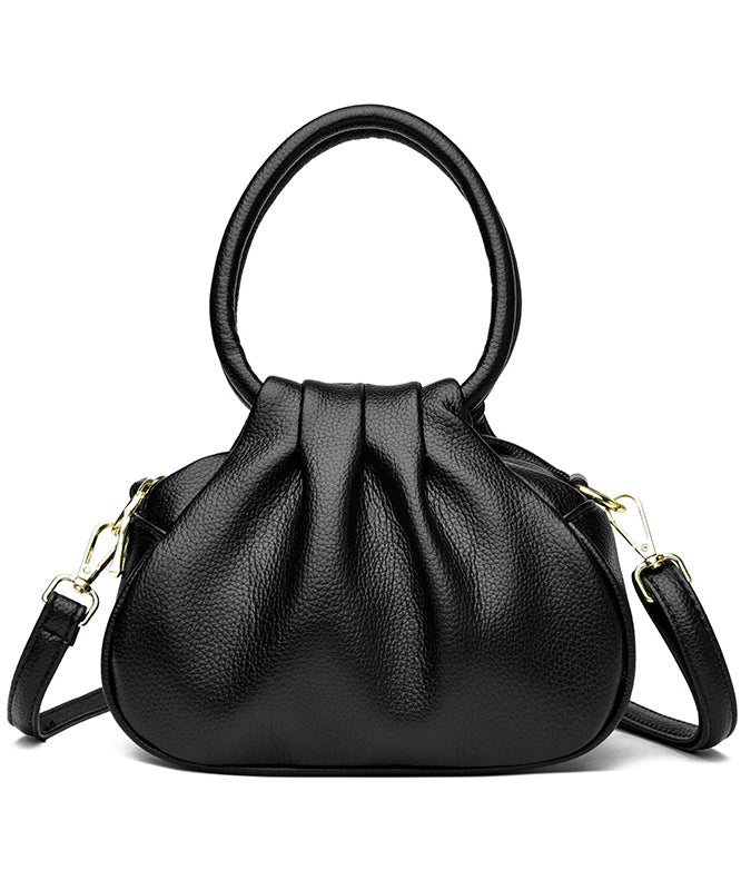 DIY Mulberry Solid Durable Faux Leather Tote Handbag