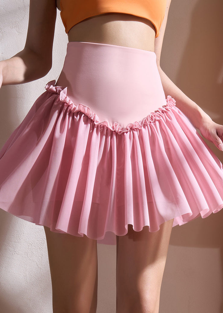 Dynamic Lake Green Tummy Control Running Skirts