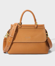 Elegant Black Solid Durable Calf Leather CrossBody Bag