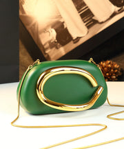 Elegant Chocolate Solid Durable Evening Bag