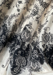 Elegant O Neck Print Cotton Long Dresses Summer