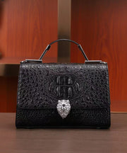 Elegant Purple Embossed Calf Leather Mini Bag