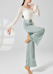 Elegant White Asymmetrical Butterfly Tulle Shirt Top Summer
