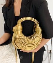 European And American Fashion Gold Versatile Tote Bag