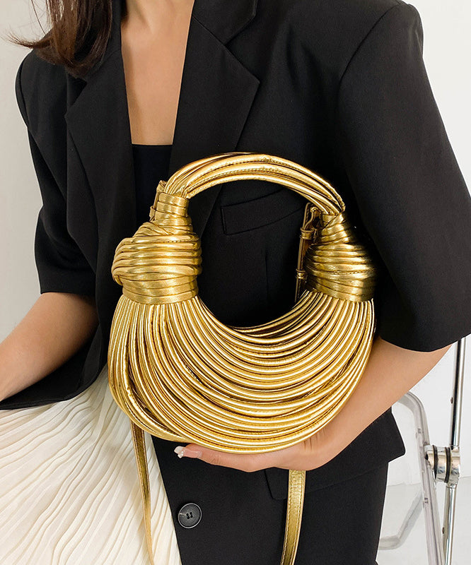 European And American Fashion Gold Versatile Tote Bag