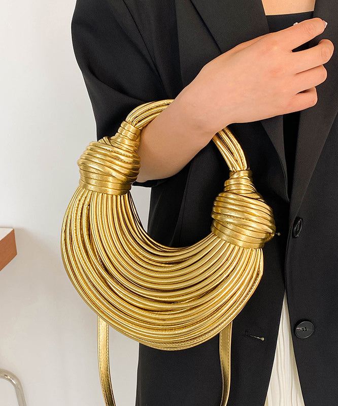 European And American Fashion Gold Versatile Tote Bag
