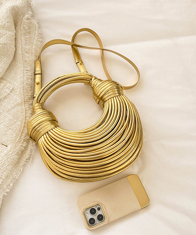 European And American Fashion Gold Versatile Tote Bag