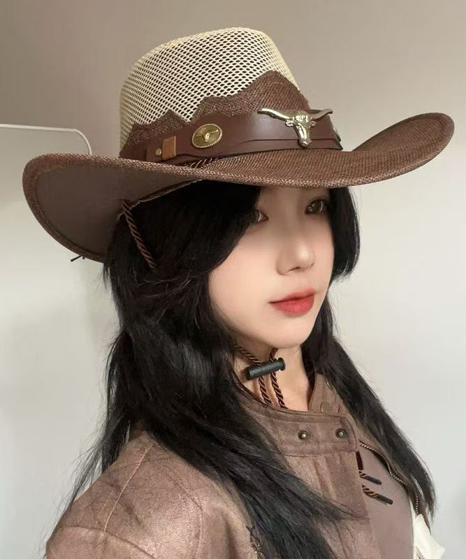 European And American Outdoor Breathable Cowboy Hat