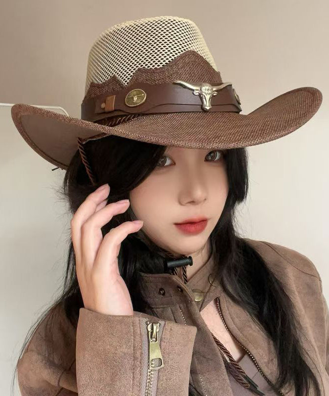 European And American Outdoor Breathable Cowboy Hat
