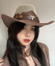 European And American Outdoor Breathable Cowboy Hat