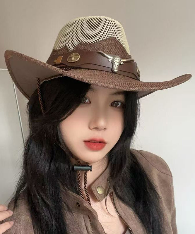 European And American Outdoor Breathable Cowboy Hat