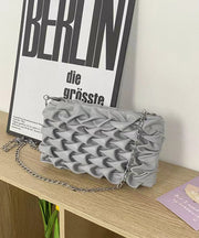 Fashion Green Solid Durable Faux Leather Micro Bag