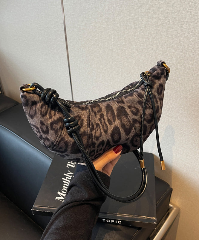 Fashion Leopard Print Durable Faux Leather Hobo Bag