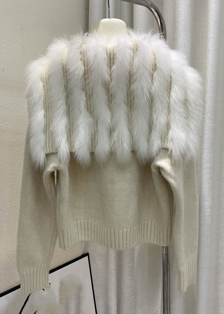 Fashion Light Blue Sailor Collar Patchwork Cotton Knit Cardigans Winter