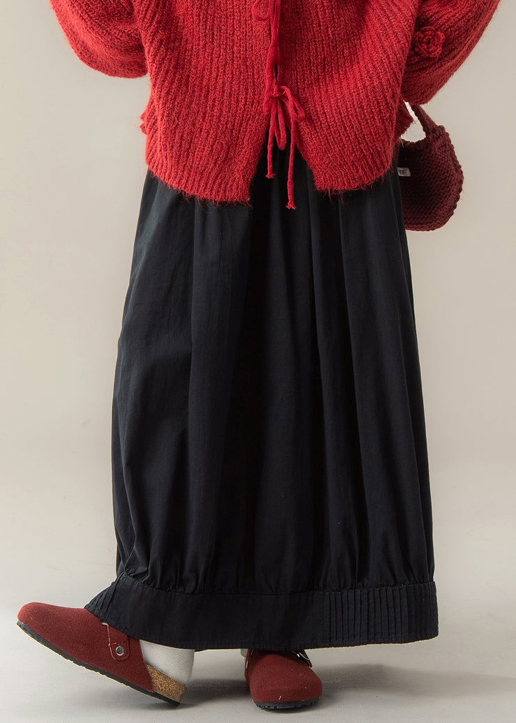 Fashion Red V Neck Floral Knit Sweaters And Skirts Two Piece Set Winter