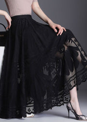 Pointed toe stiletto high heels female lace mesh sexy bed hollow single shoes 2025 spring new
