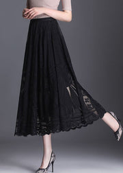 Pointed toe stiletto high heels female lace mesh sexy bed hollow single shoes 2025 spring new