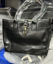 Fine Brown Solid Durable Large Capacity Faux Leather Shoulder Bags