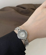 Fine Gold Stainless Steel Hardlex Crystal Watches