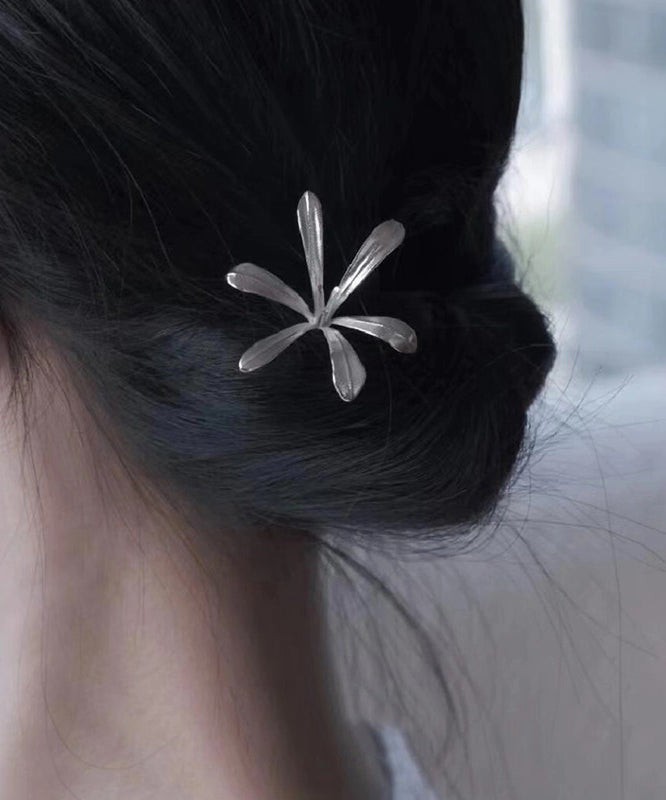 Fine Silk Copper Sanding Magnolia Hairpin