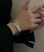 Fine Silk Stainless Steel Chain Chain Bracelet