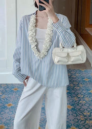 Fine V Neck Floral Patchwork Cotton Two Pieces Set Fall