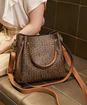 French 2025 New Cowhide Large Capacity Handbag