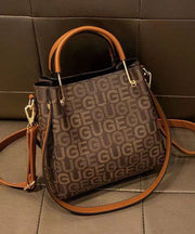 French 2025 New Cowhide Large Capacity Handbag