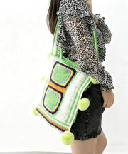 Handmade Casual Knitting Large Capacity Shoulder Bag