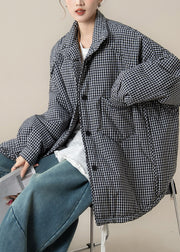 Handmade Grey Oversized Fine Cotton Filled Jackets Winter
