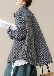 Handmade Grey Oversized Fine Cotton Filled Jackets Winter