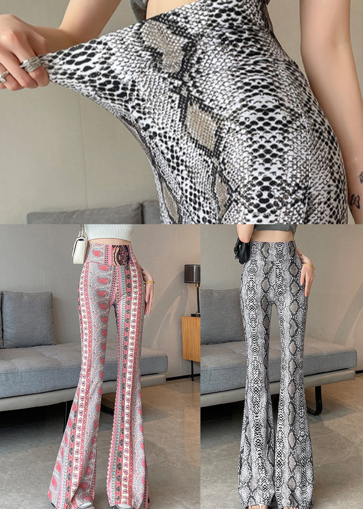 Ignite Snake Pattern Seamless Flare Yoga Pants