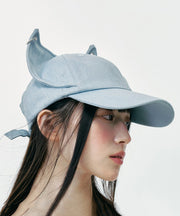 Japanese Style Cute Cat's Ears Denim Baseball Cap Hat
