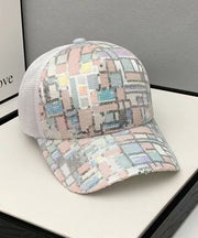 Korean Casual Black Sequin Breathable Baseball Cap Hat