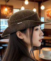 Korean Japanese Style Coffee Versatile Cloche Hat
