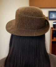 Korean Japanese Style Coffee Versatile Cloche Hat