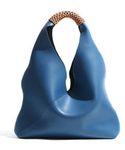Minimalist Luxury White Calf Leather Shoulder Bag