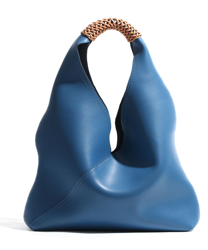 Minimalist Luxury White Calf Leather Shoulder Bag
