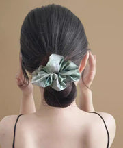 Modern Blue Satins Tie Dy Hair Band