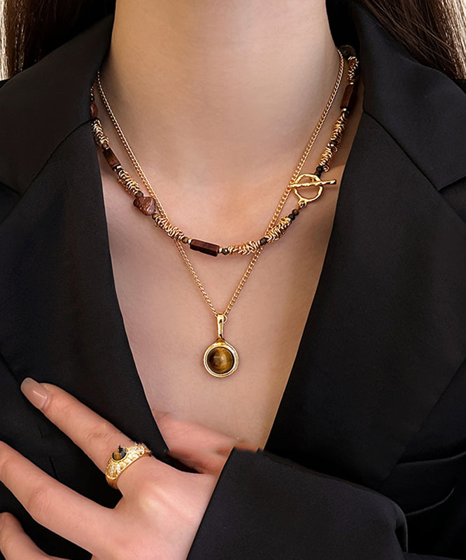 Modern Gold Copper Alloy Tiger&