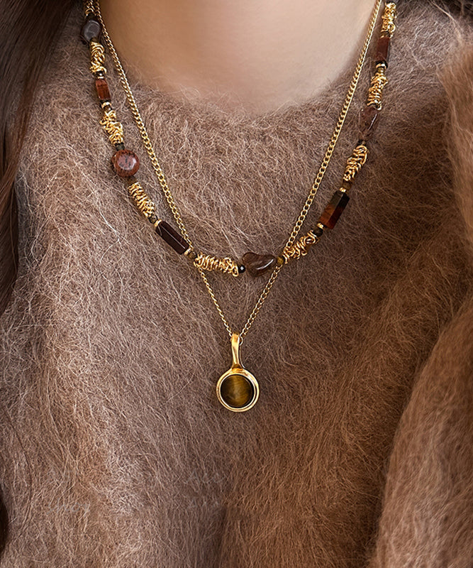 Modern Gold Copper Alloy Tiger&
