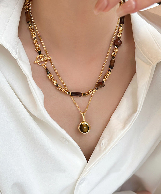 Modern Gold Copper Alloy Tiger&