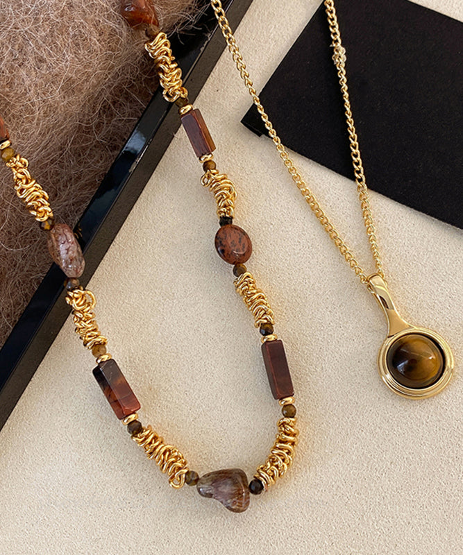 Modern Gold Copper Alloy Tiger&