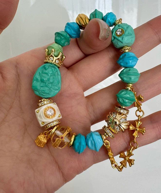Modern Rainbow Alloy Mermaid Bracelets Charm Bracelet