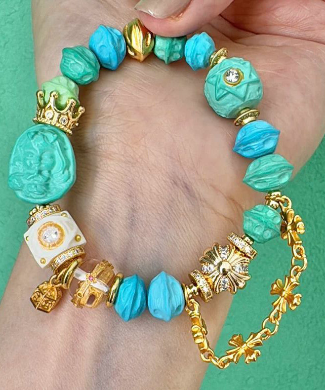 Modern Rainbow Alloy Mermaid Bracelets Charm Bracelet